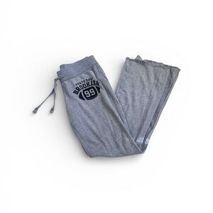 SO Gray Women's Pants with Brooklyn Print